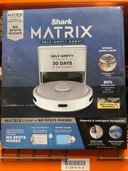 Shark Matrix Self-Empty Robot Vacuum – Like New