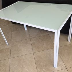 Glass Top Table 