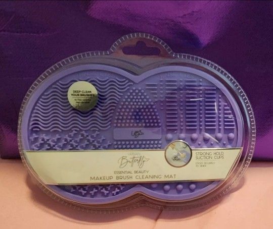 🔥Urban Butterfly Makeup Brush Cleaning Mat PURPLE! Brand New Sealed!!! 🔥