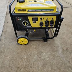 Champion 7850watts Generator New $550 Price Firm// Nueva Precio Firme $550