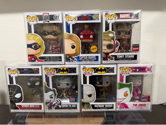 Funko Pop Superhero Lot