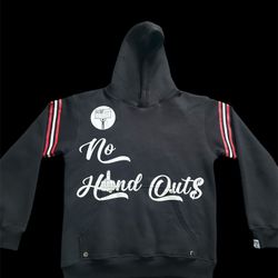 no hand out hoodie