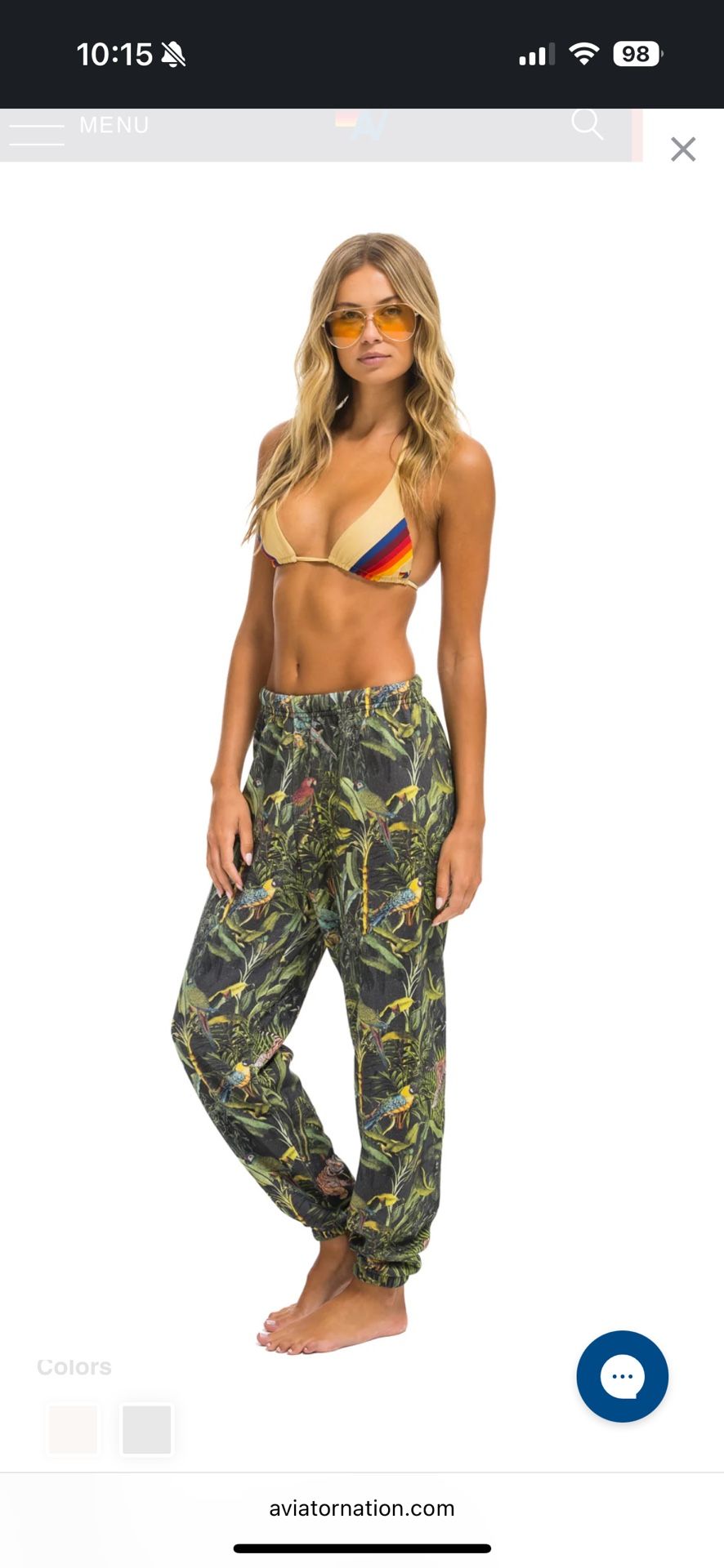 Aviator Nation Jungle Sweats - Sz M