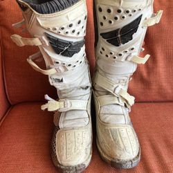 Fly Racing Motocross Boots - Size 12 - One Strap Missing
