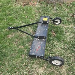 Brinly Tow-Behind Lawn Dethatcher w/ Wheels (Tractor/ATV Hitch) – Works Great