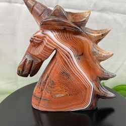 Rare Crystal Sardonyx Unicorn