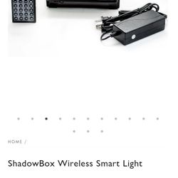 Shadowbox Smarts Letd lights