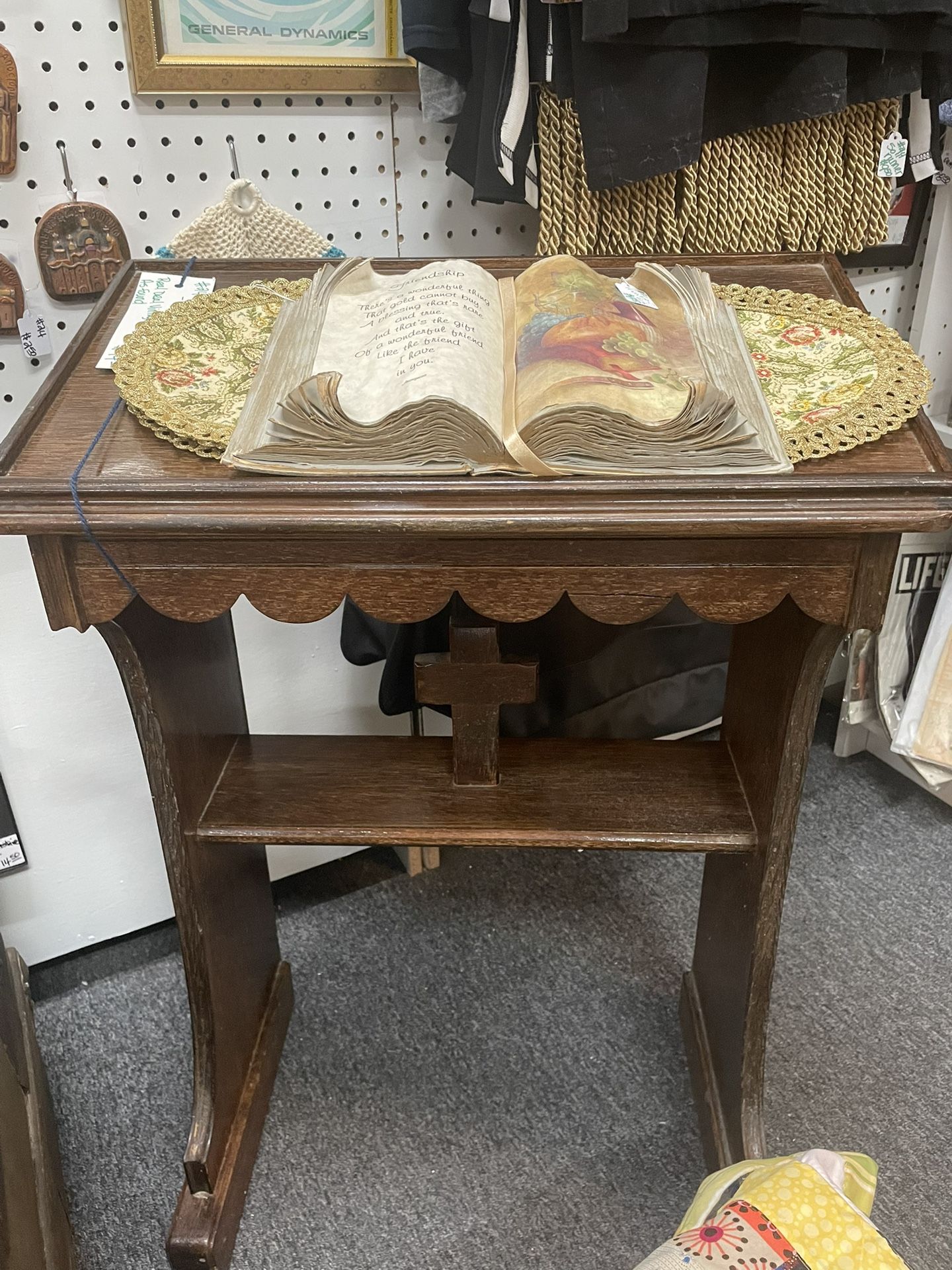 Prayer Table Vintage 