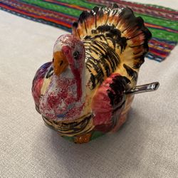 Turkey condiment holder