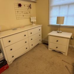 Dresser And Nightstand 
