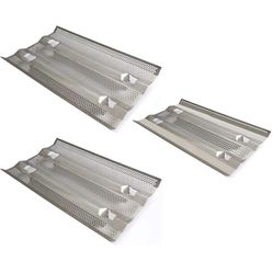 Htanch SN3531 (2-Pack) SN3551 (1-Pack) 16GA Stainless Steel Heat Plate for Fire Magic