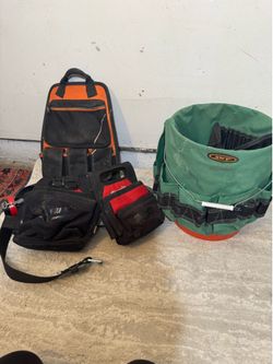 Tools bags and bucket bag
