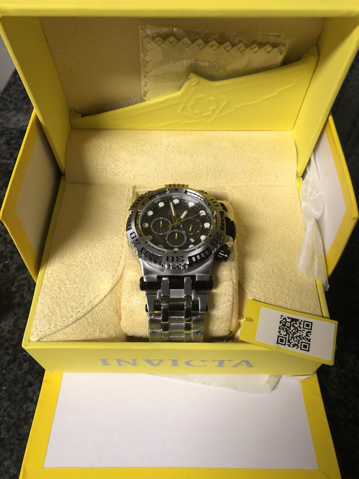 Invicta 50mm Chaos SS Watch