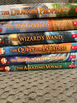 Scholastic Fantasy Book Series Set of 6