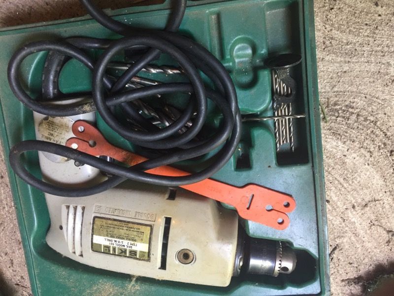 2 Skil power drills and cases $25 each