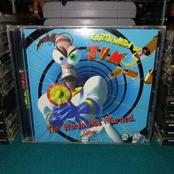 PC Earth Worm Jim 3 (Vintage 1999 CD Rom )