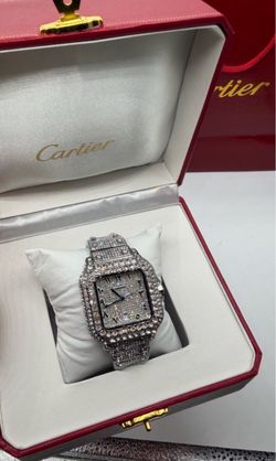 Cartier  Moissanite Watch