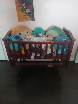 Baby glider cradle and high chair