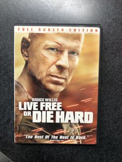 Live Free or Die Hard Full Screen DVD