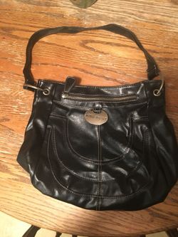 Black Nine West purse