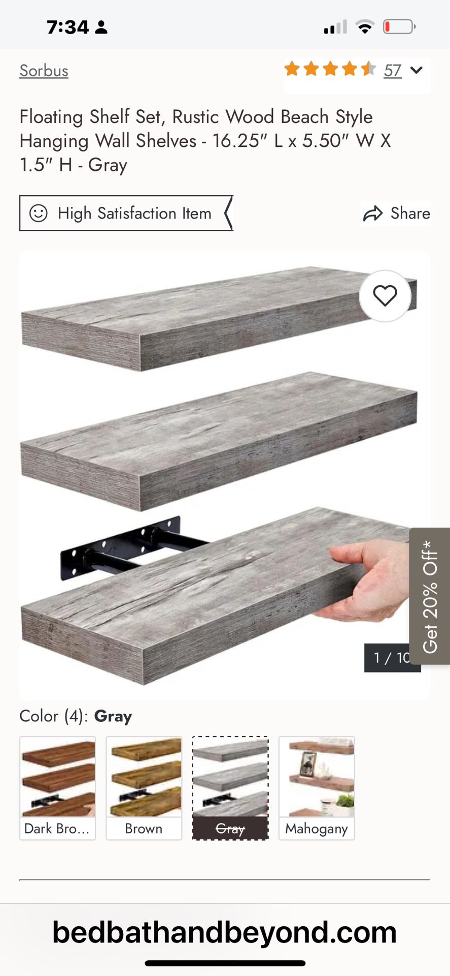 Floating Shelves And Towel Racks New