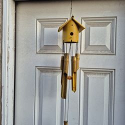 Wind Chime Bamboo Hut