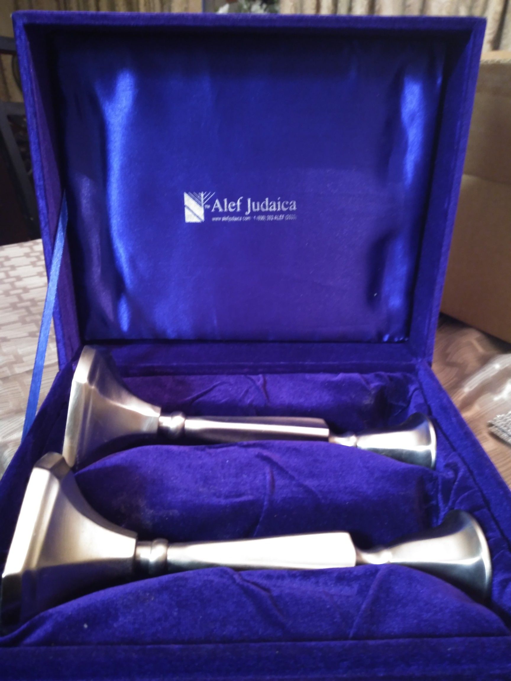 Sabbath candle stick holder set