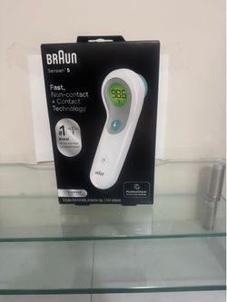 Braun Sensian 5 Forehead Thermometer Non-Contact & Contact Digital Fast Reading