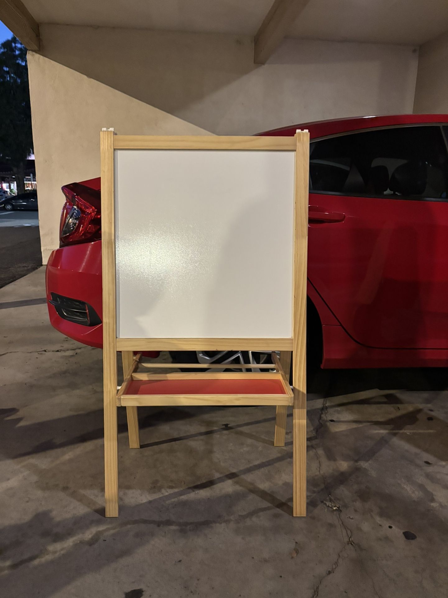 Black And  White Board Easel Stand 