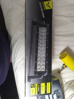 Led Light Bar 3in Led Lights And 6gang Switch Panel