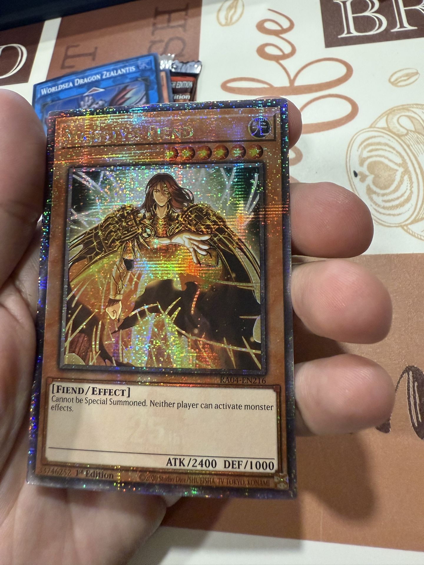 Yugioh Quarter Century “Majesty Fiend”