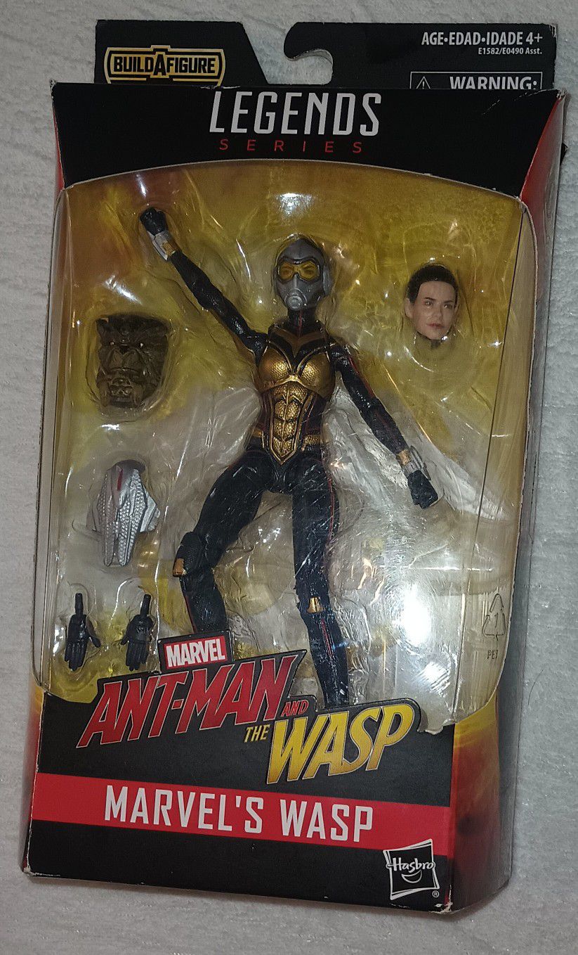 Marvel Legends Ant-man's 6" Wasp Action Figure (Cull Obsidian BAF) - NEW/SEALED

5.09 product

