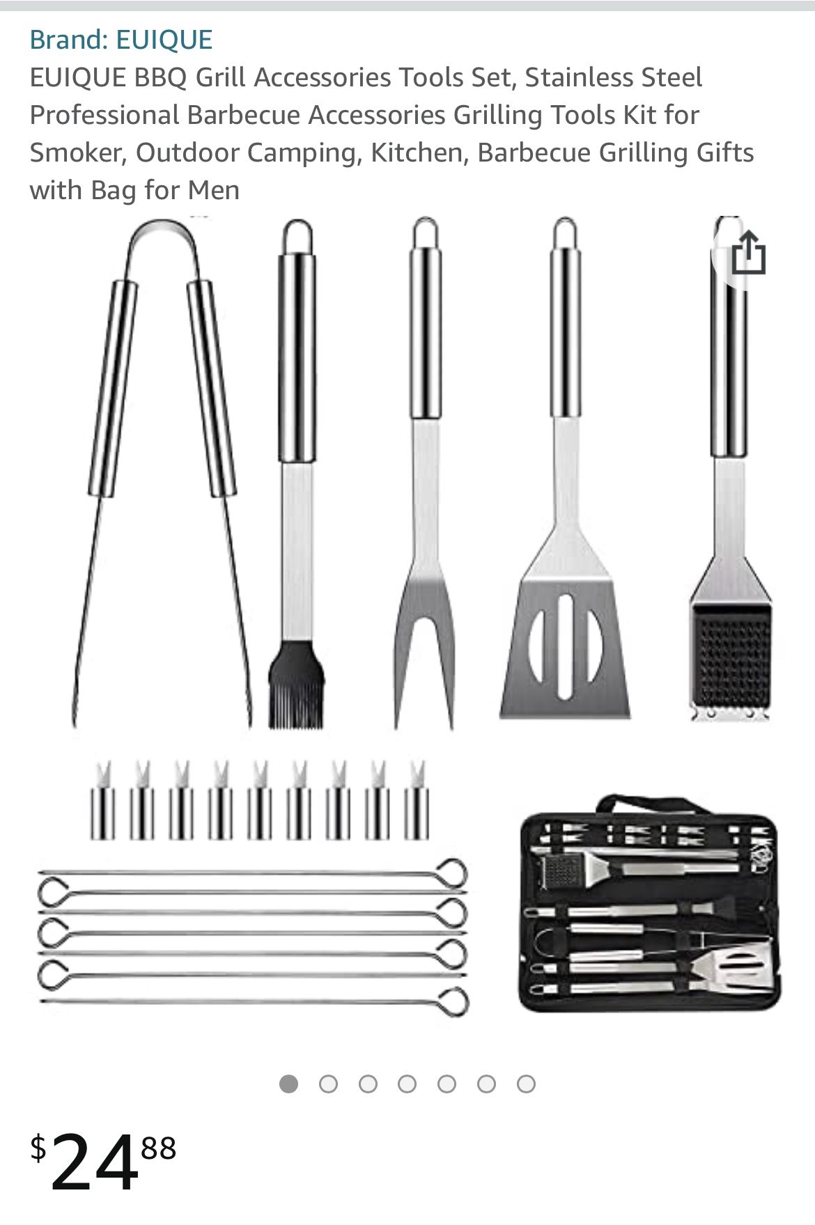 【BRAND NEW】BBQ Grill Professional Stainless Steel Accessories Tools Set