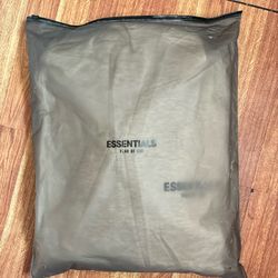 ESSENTIALS LIGHT GRAY HOODIE