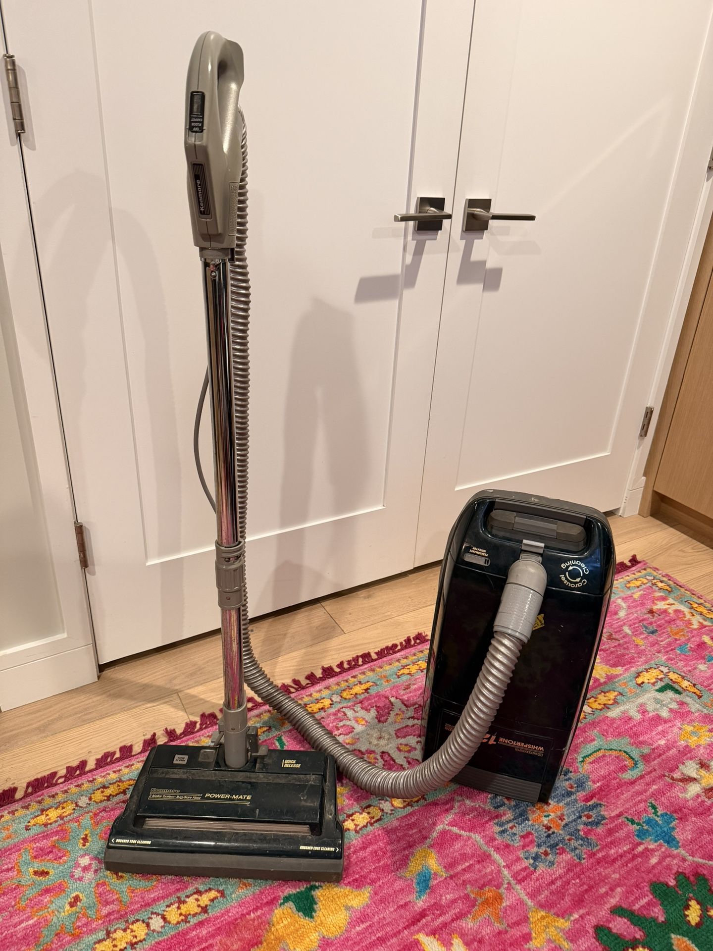 Sears Kenmore Whispertone Canister Vacuum 12amps