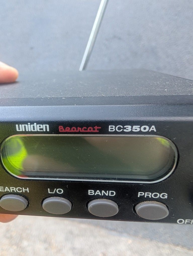 Uniden Bearcat BC350A Police / Fire EMS scanner