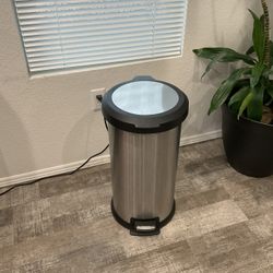 Stainless Steel Trash Can 