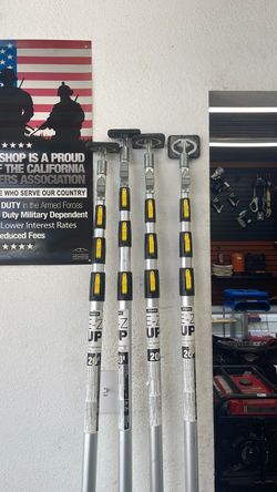 Trimaco Heavy Duty E-Z Up Dust Containment Poles 4 PACK