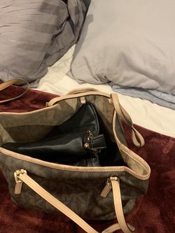 Michael kors Purse Brown And Light brown