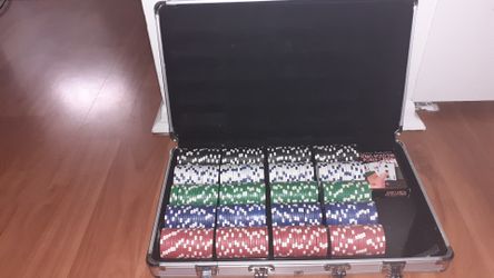 500 piece poker set with box