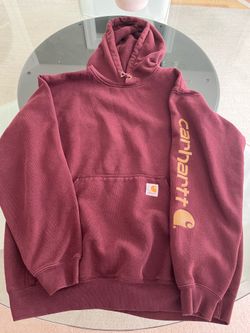 Burgundy Carhartt Hoodie