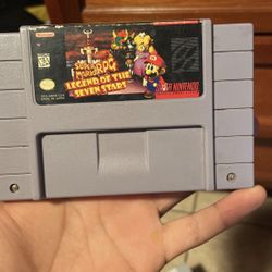 Super Mario RPG Legends Of The Seven Stars (super Nintendo ) Authentic 