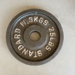 Barbell 25 Pound Plates 