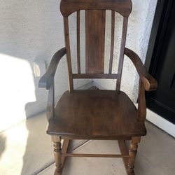 Wooden Rocking Chair