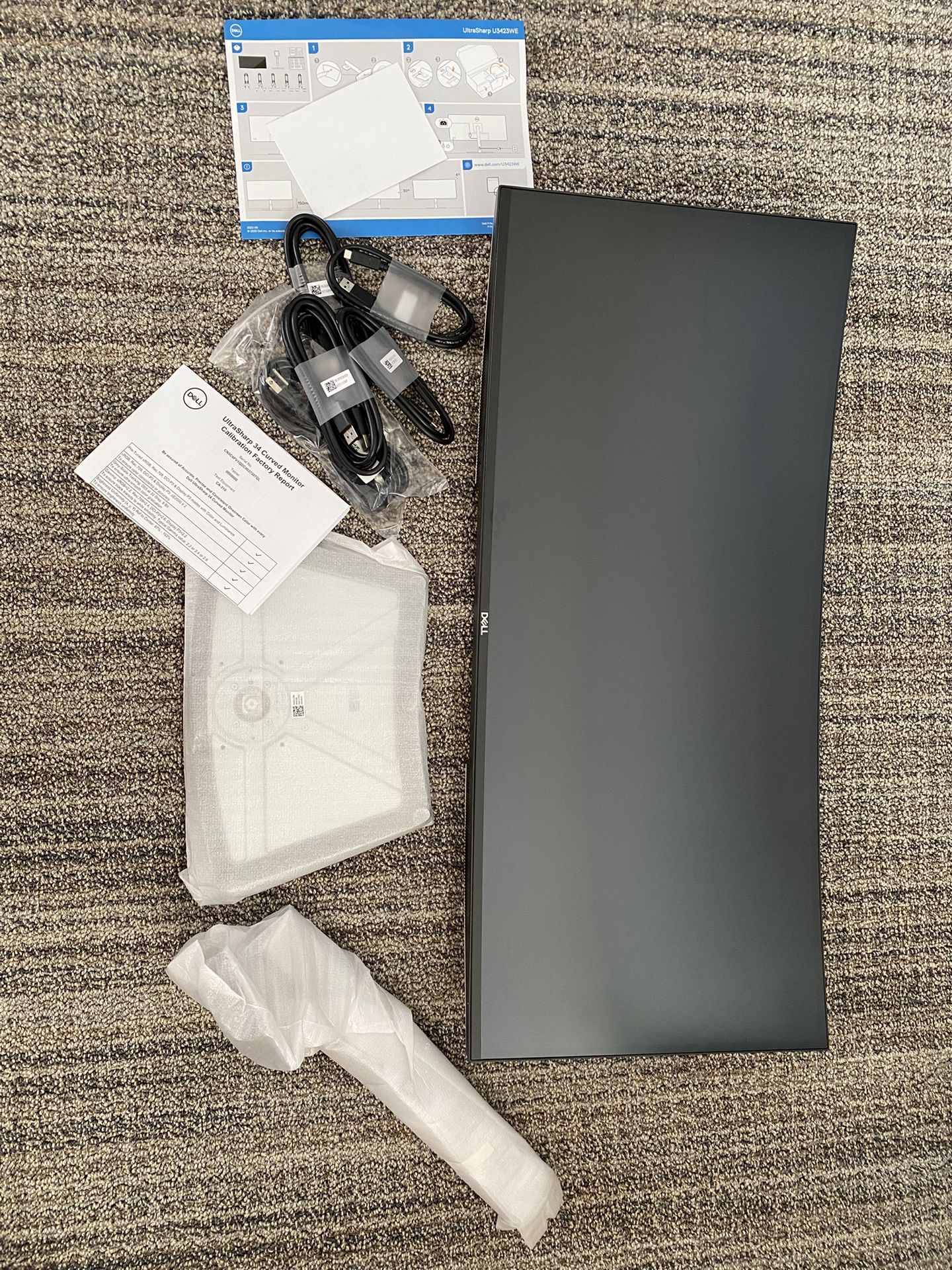 dell ultrasharp 34 curved usb-c hub monitor - u3423we