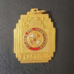 Medalla Exactitud Colegio Del Apostolado Cuba