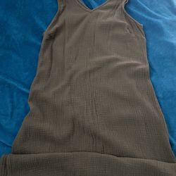 Olive Long Soft Dress