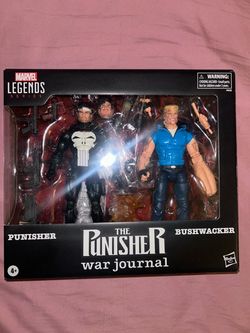 marvel legends punisher and bushwacker 2 pack