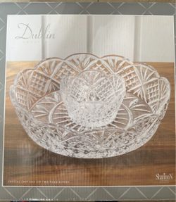 12" Crystal Chip & Dip