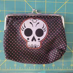 Sourpuss Coin Purse Wallet Snap Closure